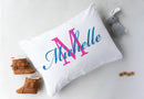 Personalized Monogram Custom Pillow Case |  Sleeping Pillowcase | 20"x30" standard pillowcase | 100% ultra soft microfiber |