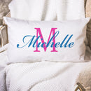 Personalized Monogram Custom Pillow Case |  Sleeping Pillowcase | 20"x30" standard pillowcase | 100% ultra soft microfiber |