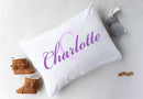 Personalized Monogram Custom Pillow Case |  Sleeping Pillowcase | 20"x30" standard pillowcase | 100% ultra soft microfiber |