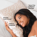 Leopard Satin Pillowcase - Standard