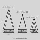 Pine Tree Shaped Firewood Rack