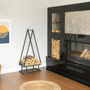 Pine Tree Shaped Firewood Rack