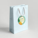 Pineapple Baby Shower Favor Labels