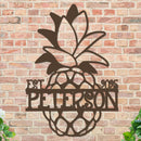 Pineapple Name Sign