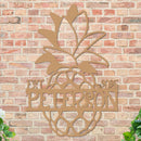 Pineapple Name Sign