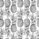 Pineapples Seamless Pattern Wallpaper