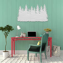 Pine Trees Metal Wall Art – Nature Forest Scenic Cabin Home Decor