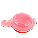 Pink and red easy eggwich microwave egg cooker kitchen burger press