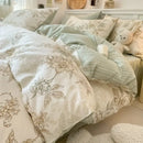 DecorBites™ Cartoon Printed Cotton Quilt Cover Set - Soft, Breathable, Colorfast Bedding