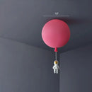 DecorBites™ Emerson - Balloon & Astronaut Ceiling Lamp - Kids Acrylic Pendant Light