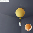 DecorBites™ Emerson - Balloon & Astronaut Ceiling Lamp - Kids Acrylic Pendant Light