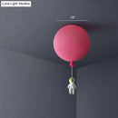 DecorBites™ Emerson - Balloon & Astronaut Ceiling Lamp - Kids Acrylic Pendant Light