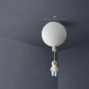 DecorBites™ Emerson - Balloon & Astronaut Ceiling Lamp - Kids Acrylic Pendant Light