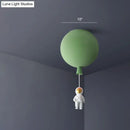DecorBites™ Emerson - Balloon & Astronaut Ceiling Lamp - Kids Acrylic Pendant Light