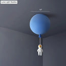 DecorBites™ Emerson - Balloon & Astronaut Ceiling Lamp - Kids Acrylic Pendant Light