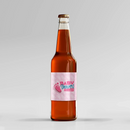 Pink Baby Feet Soda Label