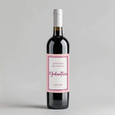 Pink Be My Godmother Wine Label