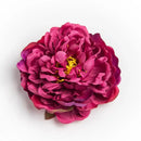Pink big peony headwear artificial flowers for wedding decoration