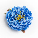 Pink big peony headwear artificial flowers for wedding decoration