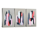 Pink Black And Grey Canvas