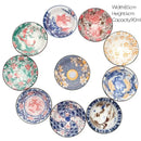 DecorBites™ Blue and White Porcelain Hand-Painted Tea Cups - Set of 1