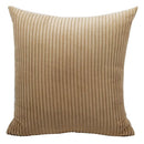 Pink & blue striped corduroy pillow cover living room decor
