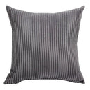 Pink & blue striped corduroy pillow cover living room decor