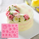 Pink butterfly silicone fondant mold kitchen cake decorating tool
