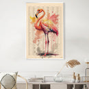 Pink Flamingo Canvas
