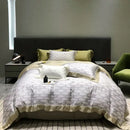 Pink floral eucalyptus lyocell flowers duvet set bedroom bedding