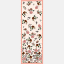 Bella - Silk Scarf Shawl - Rose
