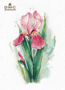 Pink iris 1424 Counted Cross Stitch Kit