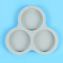 Pink silicone egg mold pancake shaper kitchen muffin pan
