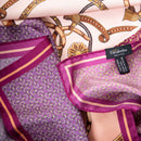 Merano - Silk Neckerchief - Plum