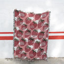 DecorBites™ Cat Strawberry Knitted Blanket Sofa Cover