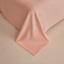 Pink textured winter fleece bedding set bedroom duvet cover kit