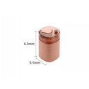 Pink & translucent automatic toothpick dispenser holder kitchen storage
