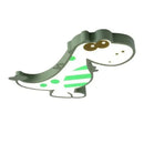 Pink & white dinosaur led ceiling lamp for kids bedroom