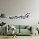PA-46 Malibu Metal Aircraft Wall Art - NCP0190