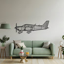 PA-28-180 Cherokee Metal Aircraft Wall Art - NCP0115