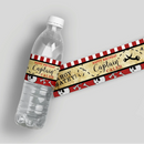 Pirate Birthday Water Bottle Labels