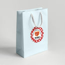 Pizza Heart Birthday Favor Labels