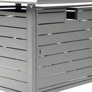 Aluminum 48-in Rectangular Propane Fire Table, Beads, Covers and Lid