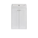 James Martin Chianti 20" Floating Single Bathroom Vanity, Glossy White