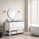 James Martin Breckenridge 48" Single Bathroom Vanity, Bright White