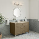 James Martin Chicago 48" Single Bathroom Vanity, Walnut Whisper