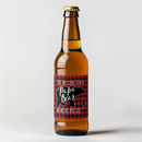 Plaid Poppa Bear Beer Label