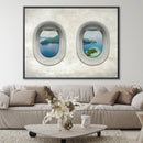 Plane View - Indonesia 2 Canvas