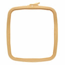 Plastic Square Hoop Nurge 170-14 Coffee Brown