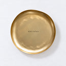 Gold Accent & Signature Botanical Candle Plate